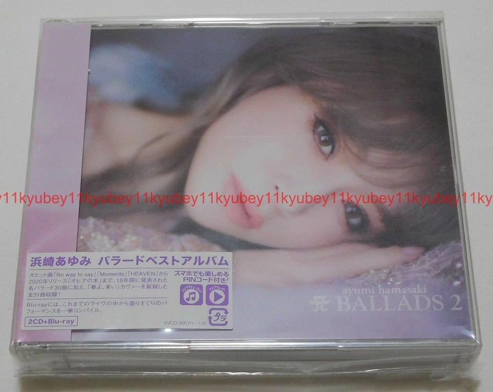 Ballads 2 (2 cd+ Blu-ray) by Hamasaki, Ayumi (CD, 2021)