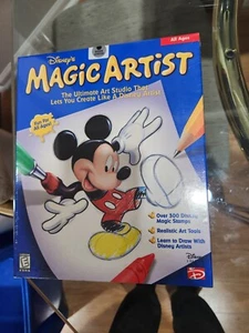 Disney Magic Artist CD Rom per Windows 95 MacIntosh Power PC 1997 Vintage NUOVO!!! - Foto 1 di 2