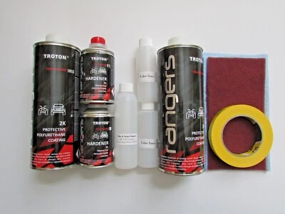 Troton Tinted Bed Liner Anti-Corrosion Spray For 2008 - 2018 Dodge Durango Ram - Image 1 of 4