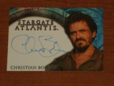 STARGATE ATLANTIS: CHRISTIAN BOCHER as TORRELL Autographed Trading Card 2006