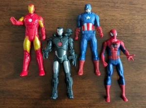 Marvel Titan Hero Series 12" Action Figure Lot Hasbro Iron Man, Spiderman, Capt. - Picture 1 of 9
