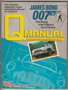 James Bond 007 QManual 1983 Victory Games Role Playing supplement - Picture 1 of 2
