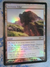 MTG Magic the Gathering - Tectonic Edge - FNM Promo NM Friday Night Magic DCI