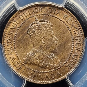 1908 Canada Large Cent | PCGS MS63BN - Picture 1 of 3