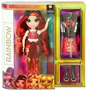SERIES 1 - Rainbow High Ruby Anderson ๐ Red Fashion Doll with 2 Outfits - Picture 1 of 6