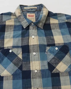 Levi's Herren Jeans Hemd Grösse M Regular Fit K696 - Bild 1 von 2