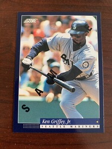 1994 Score Promo Sample #3 Ken Griffey Jr. Mariners