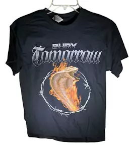 new BURY TOMORROW 2023 US tour T shirt UK metalcore size M architects metal - Picture 1 of 6