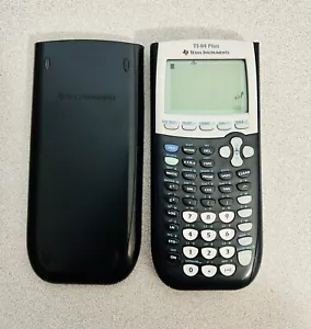 Texas Instruments TI-84 Plus Graphing Calculator - Black- Tested Works. NOTE. - Picture 1 of 9