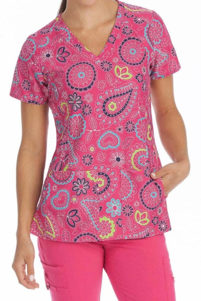 Med Couture Scrub Top Prints Activate Clearance Sale - Image 1 of 1