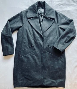 Andrew Marc New York Wool Blend Coat, Charcoal Gray, 4 - Picture 1 of 5