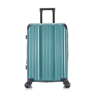 Reisekoffer Dunkelgrün L mit TSA-Zahlenschloss und 4 Lenkrollen Travel Koffer - Bild 1 von 4