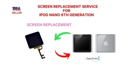 Screen Replacement Service for iPod Nano 6th Generation-I’ll fix it - Image 1 of 2