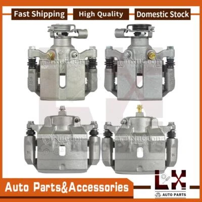 Pinza de freno de disco delantera trasera Nugeon 4 para Chevrolet Malibu 2008 2009 2010 2011 Foto 1 de 4