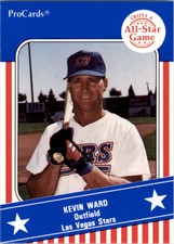 1991 Triple A All-Stars ProCards #AAA21 Kevin Ward