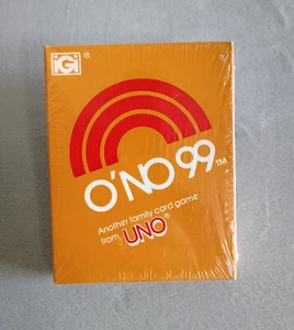 80s O'No 99 Card Game From the Makers of Uno SEALED - Picture 1 of 6