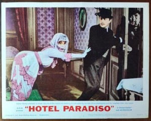 Gina Lollobrigida Robert Morley Alec Guinness Hotel Paradiso org Lobby Card 4224