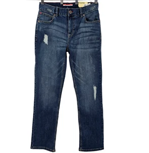 Tommy Hilfiger Jeans Boys 18 Blue Slim Fit Stretch Inseam 30 High Quality Denim - Picture 1 of 8