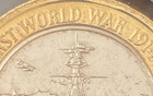CIRCULATED RARE FULL FLAG ERROR 2015 1ST WORLD WAR NAVY HMS BELFAST £2 COIN..