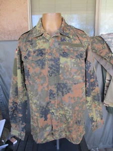 Camicia da combattimento mimetica vintage 2009 DEU WAHLER esercito tedesco Flectarn, media, #2 - Foto 1 di 6