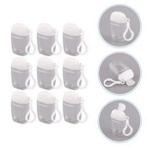 9 Pcs Bottled Lotion Bottles Squeeze Hand Travel Size Keychain - Picture 1 of 12