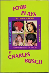 Four Plays Charles Busch Fireside Hardback book club "Psycho Beach Party"+3 more - Picture 1 of 1