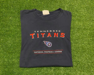 Vintage Y2K Retro Lee Sport Tennessee Titans split bar embroidered t-shirt 2XL