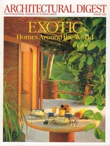 Architectural Digest August 2003 Exotic Homes Around the world 021617DBE - Imagen 1 de 1