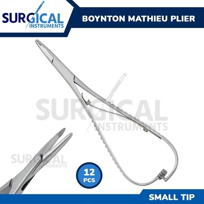 Soporte de aguja alicate Mathieu Boynton 12 piezas 5,5 punta de boca pequeña grado alemán Foto 1 de 4