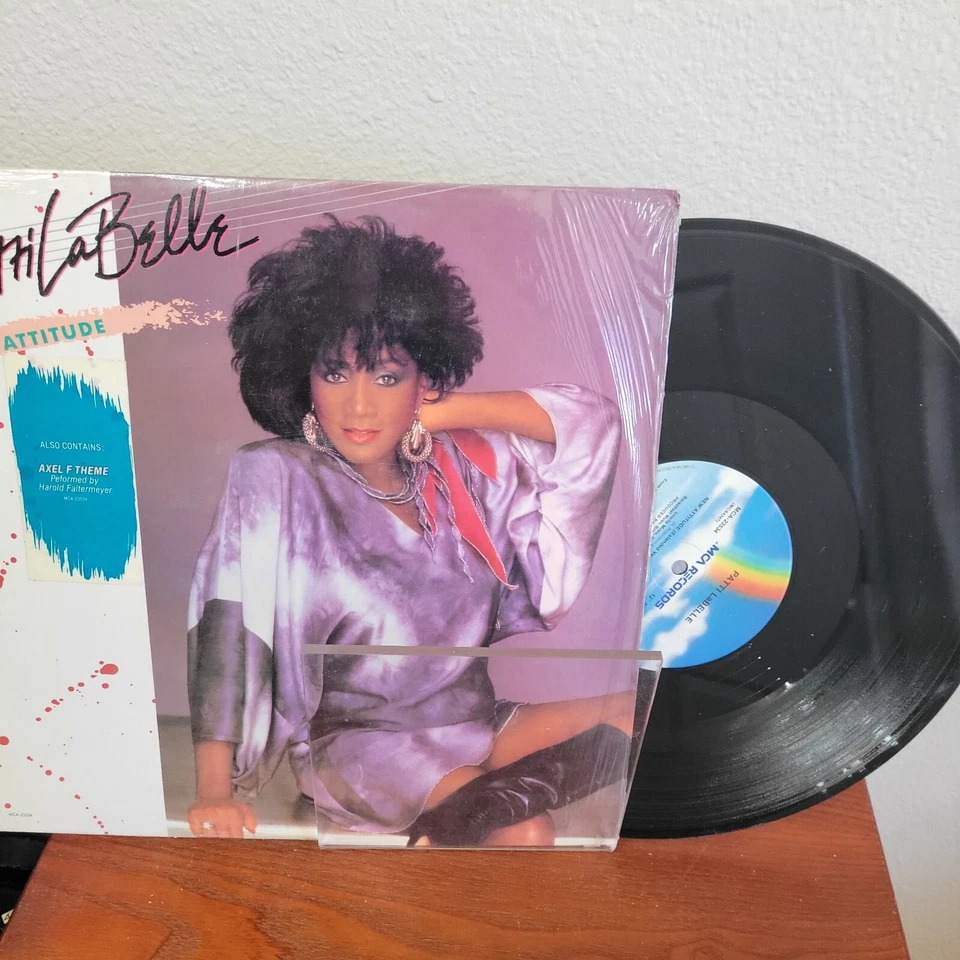 Patti LaBelle New Attitude Harold Faltermeyer Axel F Vinyl LP Single EX Foto 1 de 1