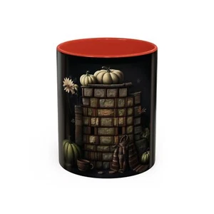 Fall Accent Coffee Mug (11, 15oz)Gift Ideas, Tea Mug, Travel Mug - Picture 1 of 21