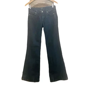 Miss Me Jeans Bota Vaquera Oscura Corte Bolsillos de Pierna Ligeramente Envejecidos Pierna Talla 27 - Imagen 1 de 12