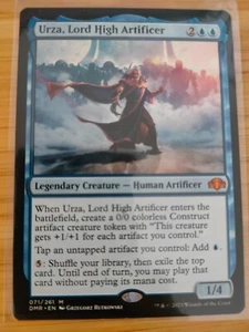 MTG Urza, Lord high Artificer 071 Dominaria Remastered M/NM Free UK P&P - Picture 1 of 2