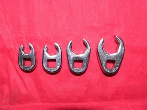Snap-on 3/8'' Drive Crowfoot Flare Nut Sockets - 4 pc. 3/8, 7/16, 5/8, 11/16'' - Picture 1 of 18