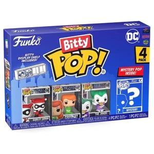 Funko Bitty Pop: Dc- Harley Quinn 4 IN Paquete Collectables Niños Figura Vinilo - Imagen 1 de 8