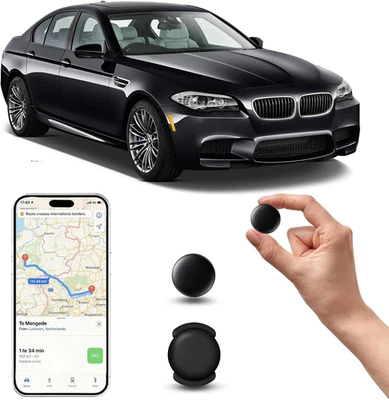 GPS Tracker per Auto, Magnetico Nascosto Localizzatore Gps Senza SIM Senza Abbon