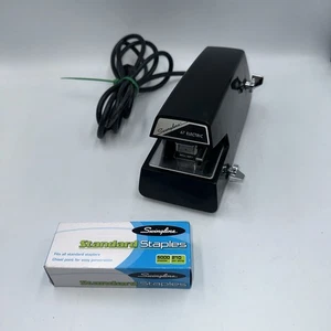 Swingline Model 67 Commercial Electric Staple TESTED Working + Staples - Picture 1 of 5
