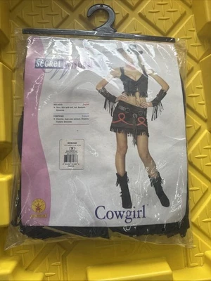 Secret Wishes Cowgirl Frisky Dress Costume NEW in packaging Medium 10-14 - Image 1 of 4