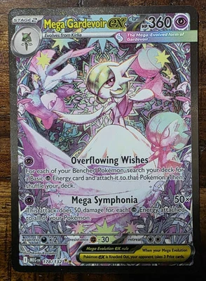 Mega Gardevoir EX 178/132 Rare Pokemon Mega Evolution NM Pack Fresh - Image 1 of 4