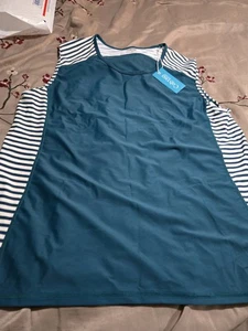NWT $64.95 CALYPSA Maya Swim TOP 1XL Modest - Picture 1 of 4