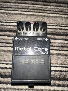 Boss ML-2 Metal Core Distortion Guitar Pedal USED - Picture 1 of 1