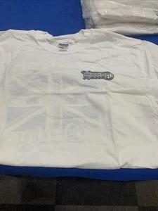 Norton British Only T-shirt White Xl - Picture 1 of 5