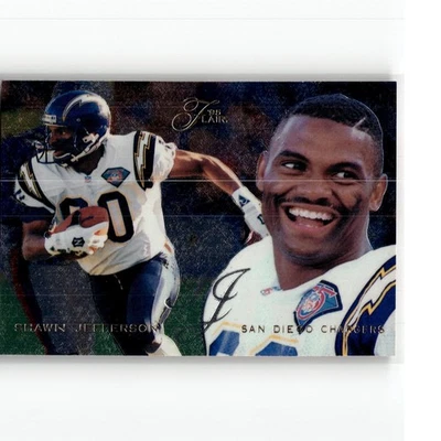 1995 Flair Shawn Jefferson San Diego Chargers #181 - Image 1 of 2