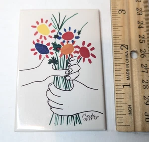 Picaso Modern Art Ata Boy Fridge Magnet USA 90s - Picture 1 of 4