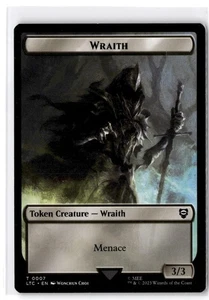 Commander: The Lord of the Rings #7 // 8 Wraith // Goblin Token - Picture 1 of 2
