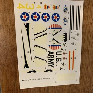 1/72 Model U.S. Army Air Corp Aircraft Decals - Picture 1 of 1