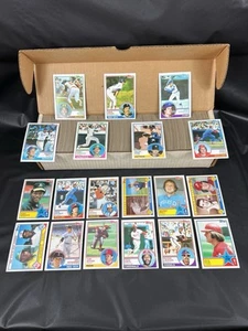 1983 Topps Baseball Set 1-792 Gwynn Sandberg Boggs RC Rookies NRMT - MT+ Sharp - Bild 1 von 18
