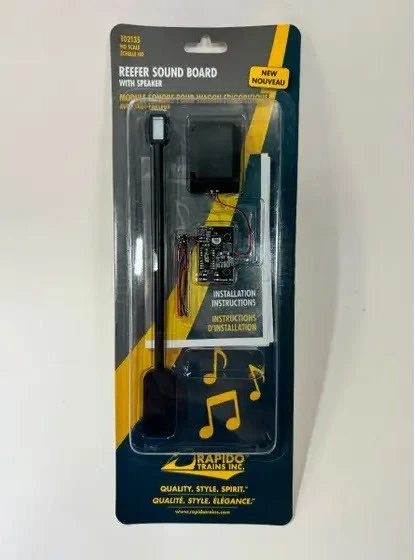 RAPIDO TRAINS (HO) REEFER SOUND BOARD WITH SPEAKER - QTY 2 - Image 1 of 1