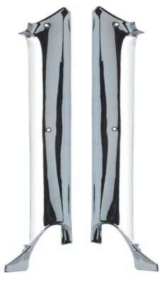 Juego de molduras de poste de pilar interior cromado REA 1967 Pontiac Firebird y Chevy Camaro Foto 1 de 2