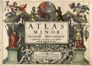 Atlas Minor Geradi Mecatoris 1607 - Foto 1 di 5